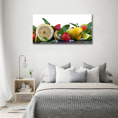 Quadro su vetro Frutta e verdura