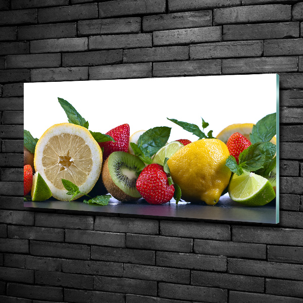 Quadro su vetro Frutta e verdura
