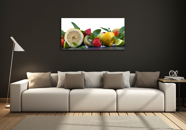 Quadro su vetro Frutta e verdura