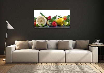 Quadro su vetro Frutta e verdura