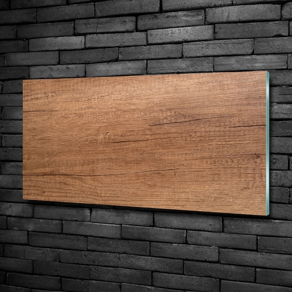 Quadro vetro Sfondo in legno