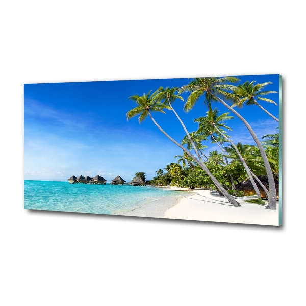Quadro su vetro Maldive