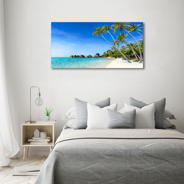 Quadro su vetro Maldive