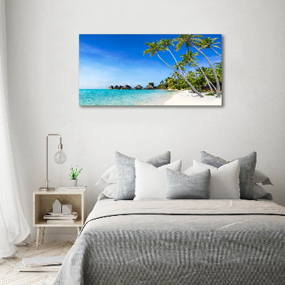 Quadro su vetro Maldive