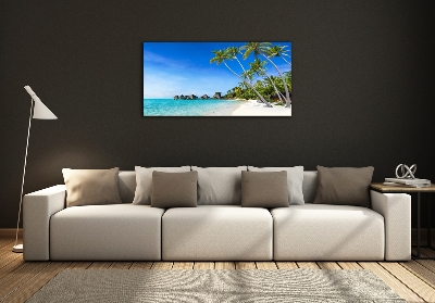 Quadro su vetro Maldive
