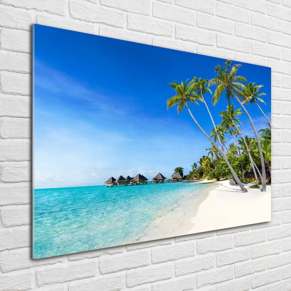 Quadro su vetro Maldive