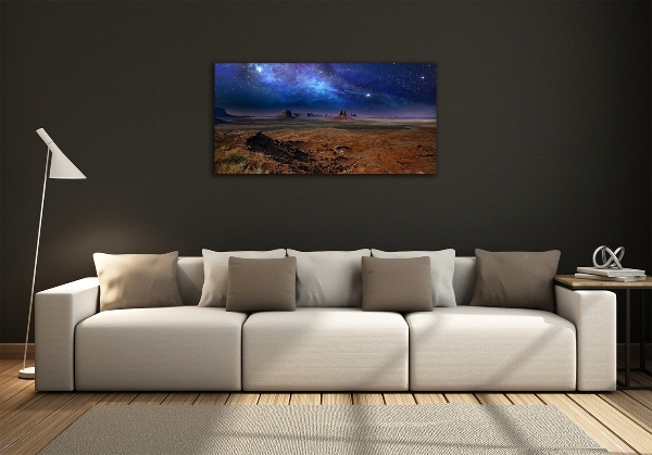 Quadro in vetro Notte stellata