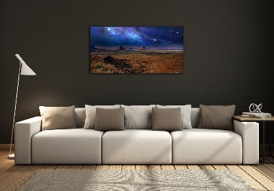 Quadro in vetro Notte stellata
