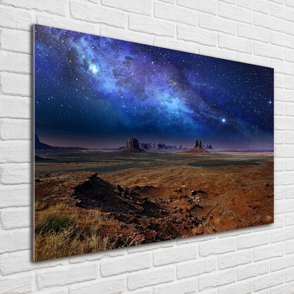 Quadro in vetro Notte stellata