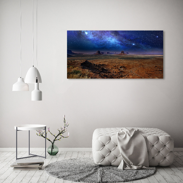 Quadro in vetro Notte stellata