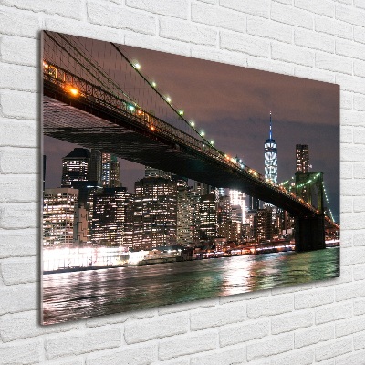 Quadro su vetro Manhattan, New York