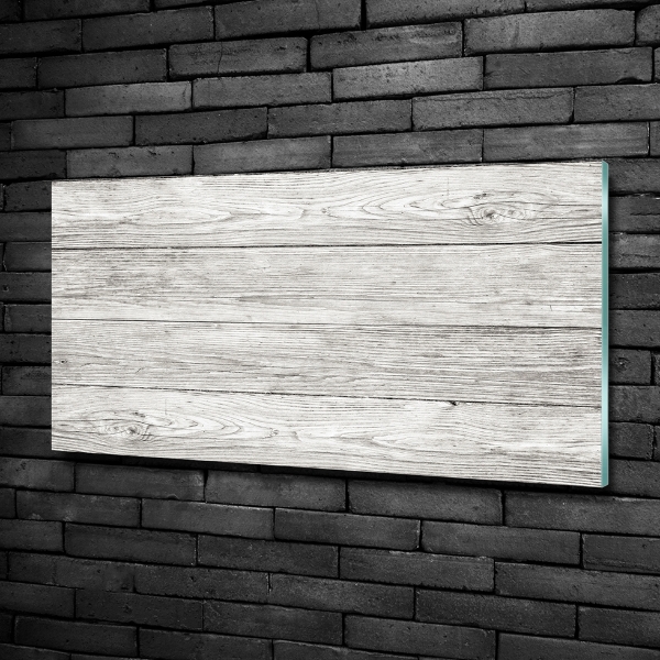 Quadro su vetro Sfondo in legno