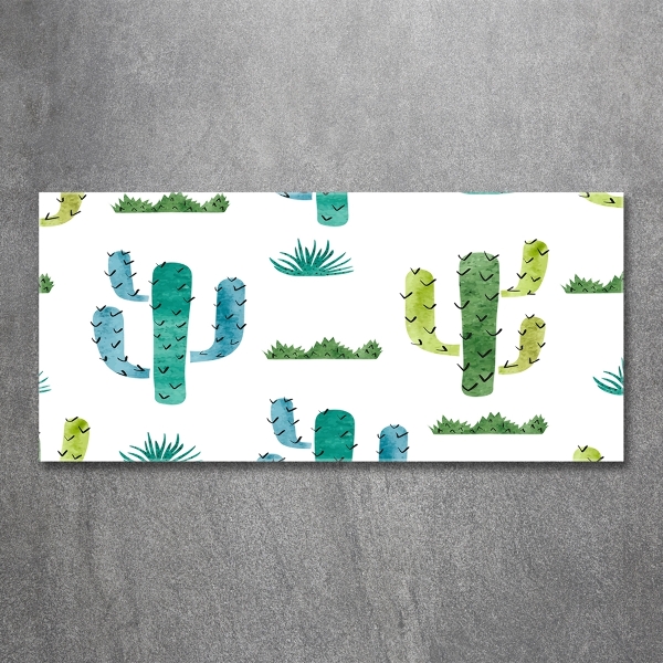 Quadro vetro Cactus