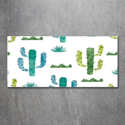 Quadro vetro Cactus