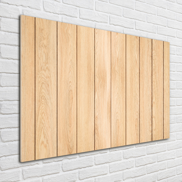 Quadro su vetro Sfondo in legno