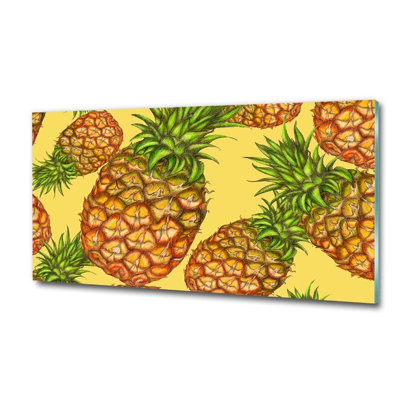 Quadro in vetro Ananas