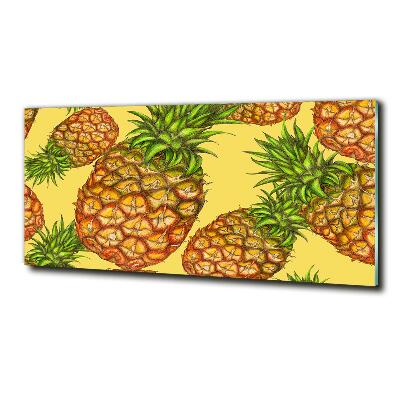 Quadro in vetro Ananas