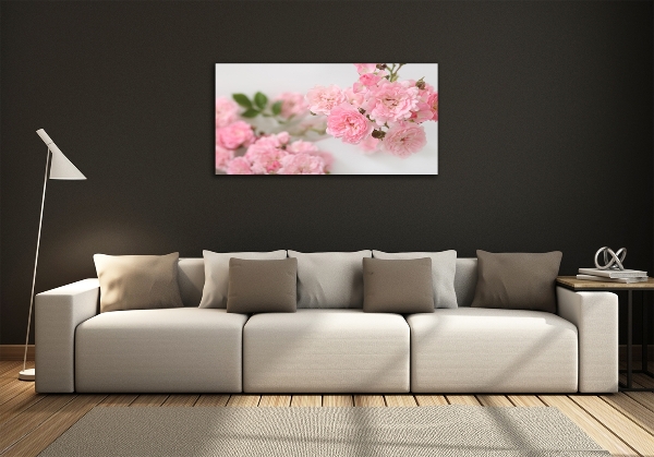 Quadro vetro Rose selvatiche