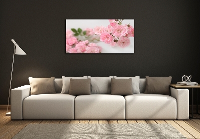 Quadro vetro Rose selvatiche