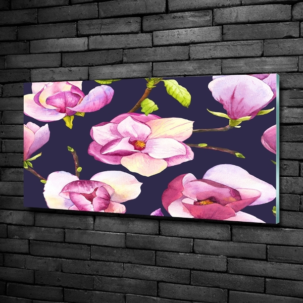 Quadro su vetro Magnolia