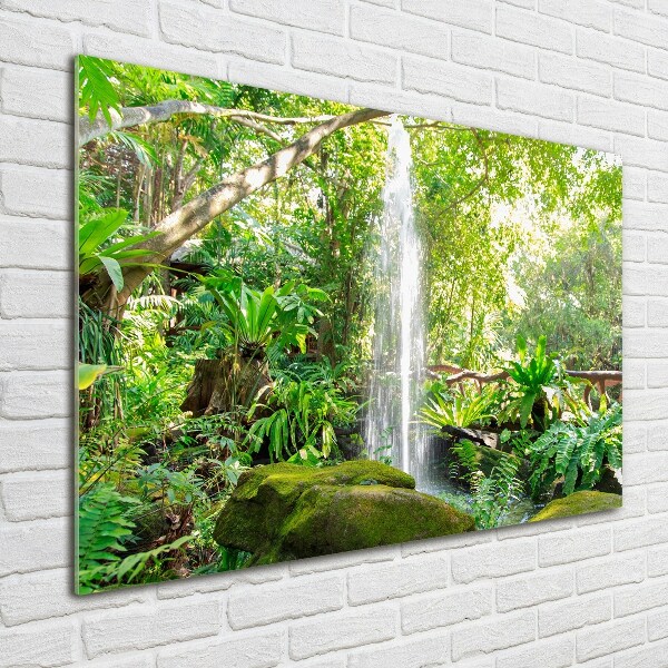 Quadro su vetro Cascata