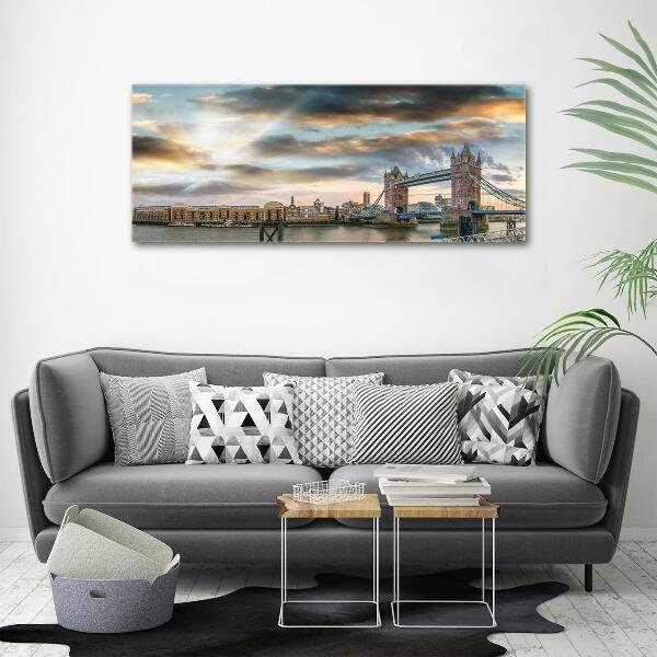 Quadro vetro Tower Bridge di Londra