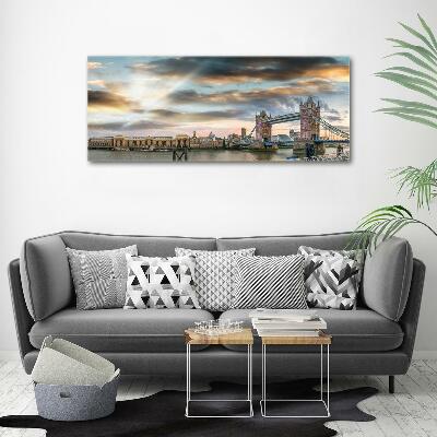 Quadro vetro Tower Bridge di Londra