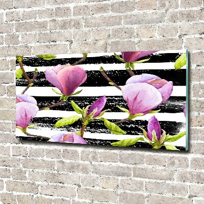 Quadro su vetro Magnolia striata