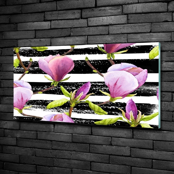 Quadro su vetro Magnolia striata