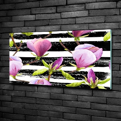 Quadro su vetro Magnolia striata
