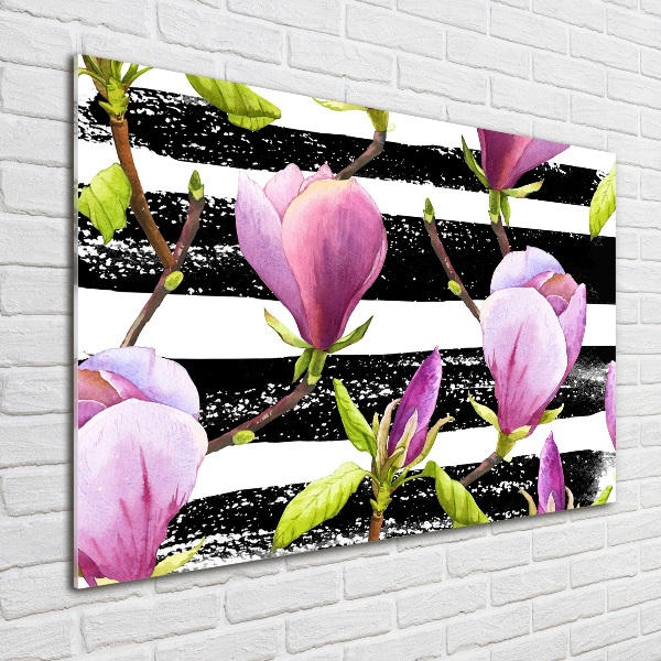 Quadro su vetro Magnolia striata