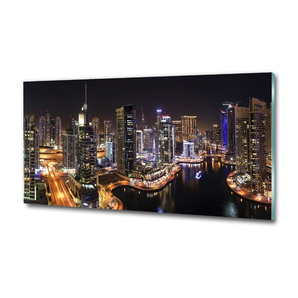 Quadro in vetro Marina di Dubai
