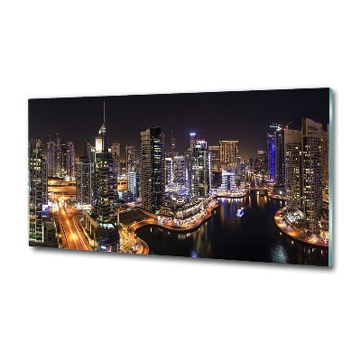 Quadro in vetro Marina di Dubai