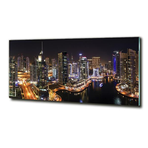 Quadro in vetro Marina di Dubai