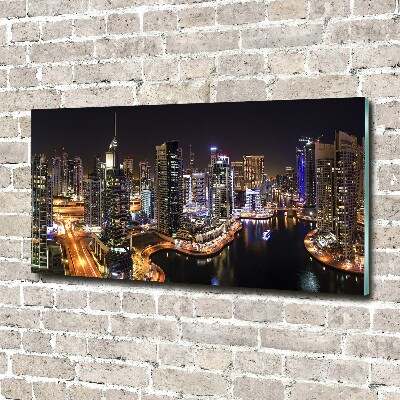 Quadro in vetro Marina di Dubai