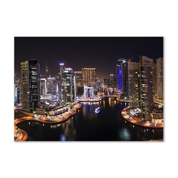 Quadro in vetro Marina di Dubai