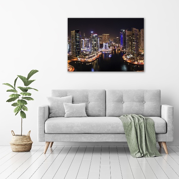 Quadro in vetro Marina di Dubai