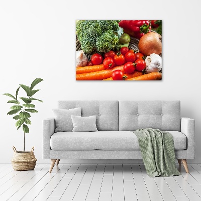Quadro in verde Verdure