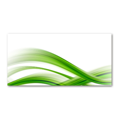 Quadro su vetro Onde astratte