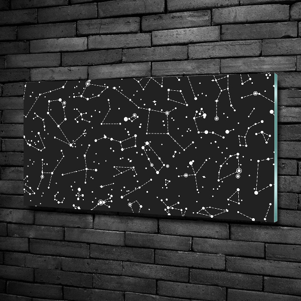 Quadro vetro Costellazione