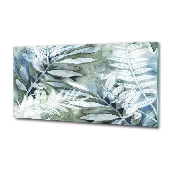 Quadro su vetro Foglie