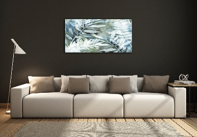Quadro su vetro Foglie