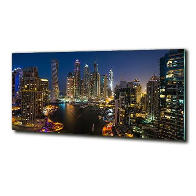 Quadro su vetro Marina di Dubai