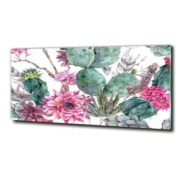 Quadro in verde Cactus