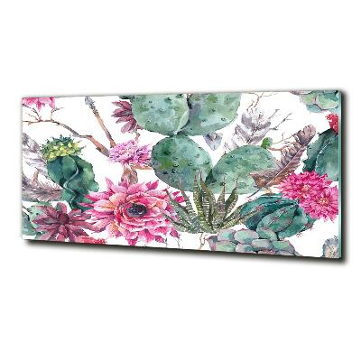 Quadro in verde Cactus