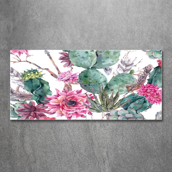 Quadro in verde Cactus