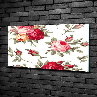 Quadro su vetro Rose