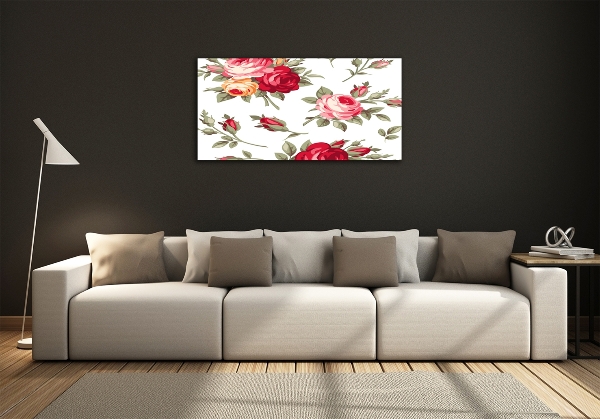 Quadro su vetro Rose