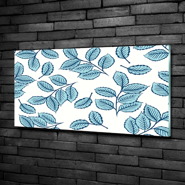 Quadro su vetro Foglie