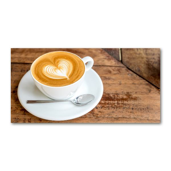 Quadro su vetro Caffè in tazza